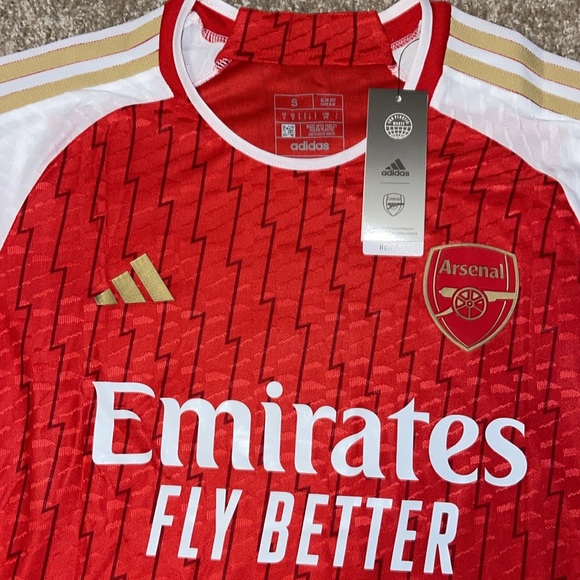 Adidas Arsenal Saka 2023/2024 Men’s Home Soccer Jersey🆕 - Picture 9 of 11